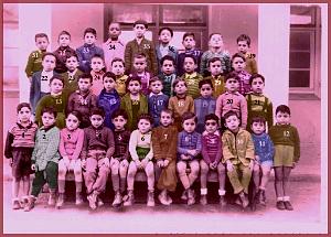 ECOLE SAINT ANDRE GARCONS 1949 CP MME ILLARY